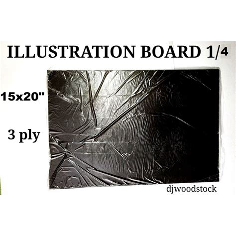 1/4 illustration board size|ILLUSTRATION BOARD 15 X 20 (1/4 SIZE) .